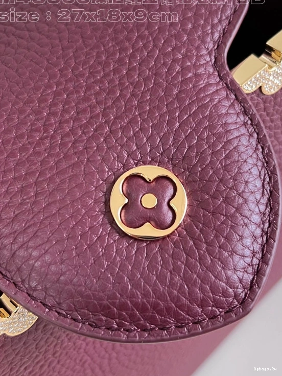 VUITTON CAPUCINES LOUIS BB-27*18*9CM 0116